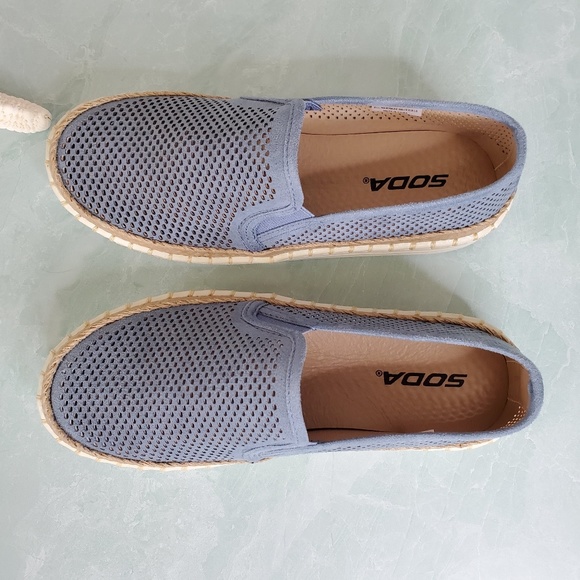NEW Soda Blue Soda Slip On Shoes - Picture 4 of 6